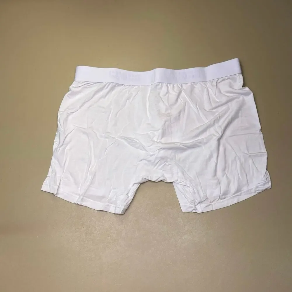 Men’s Boxer Briefs 3 Pack White XL 40-42 MicroModal Stretch CHOHB NIP